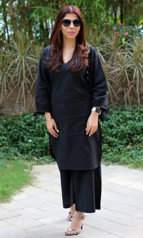 KDJ 5039 Beautiful Kurti With Pant  - White, L-40