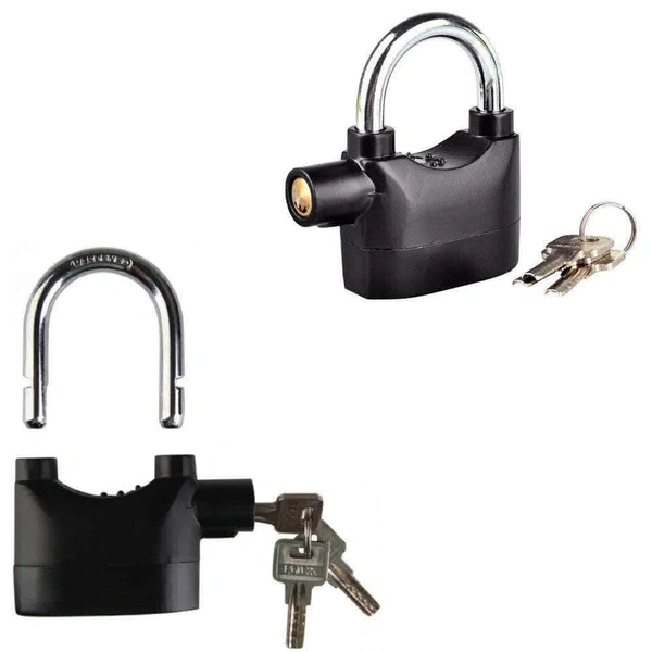 Security Pad Lock With Smart Alarm  - 1pcs