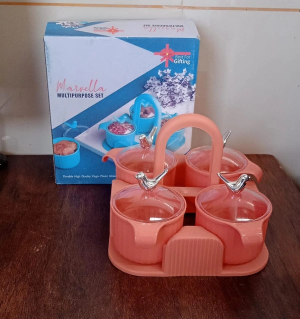 3505 Multipurpose Silver Sparrow Dry Fruits Set 