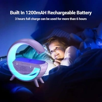 3503 3 in 1 Multifunction Bluetooth Led Speaker  - 1pcs