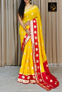 WDW Georgette Saree  - Normal Size