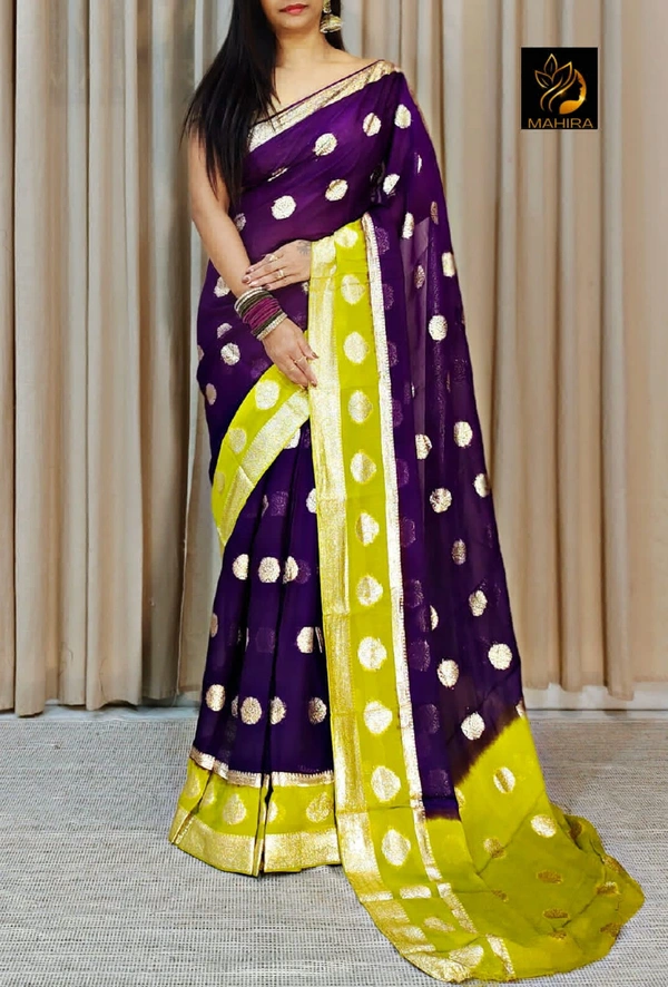 WDW Georgette Saree  - Normal Size