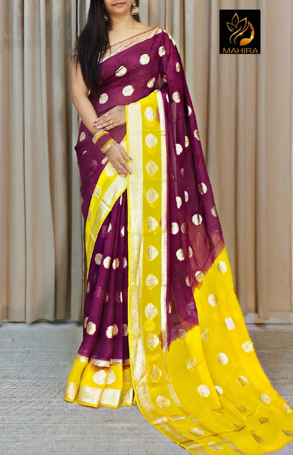 WDW Georgette Saree  - Normal Size