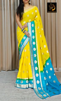 WDW Georgette Saree  - Normal Size