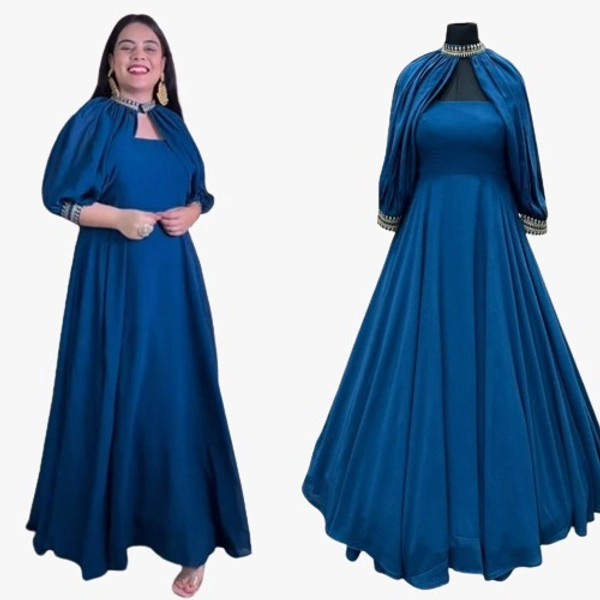 ARM 3535 BARINDA FANCY GOWN WITH KOTTI - L-40