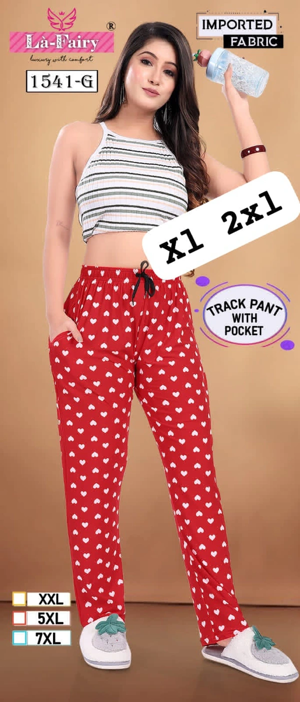 La FAIRY  TRACK PANTS  - 5XL-(44-48 )