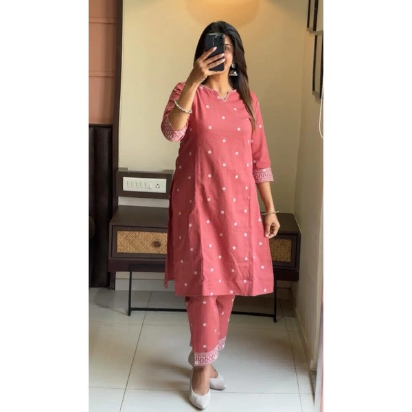 KDJ 2221 Summer Special Cotton Kurta Set  - M-38