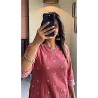 KDJ 2221 Summer Special Cotton Kurta Set  - M-38