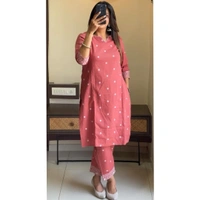 KDJ 2221 Summer Special Cotton Kurta Set  - XL-42