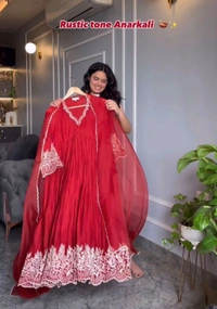 WDW Designer Kurti With Plazo Pant Dupatta  - M-38