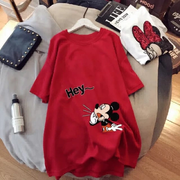 WSM Long Tshirt  - Red, 38