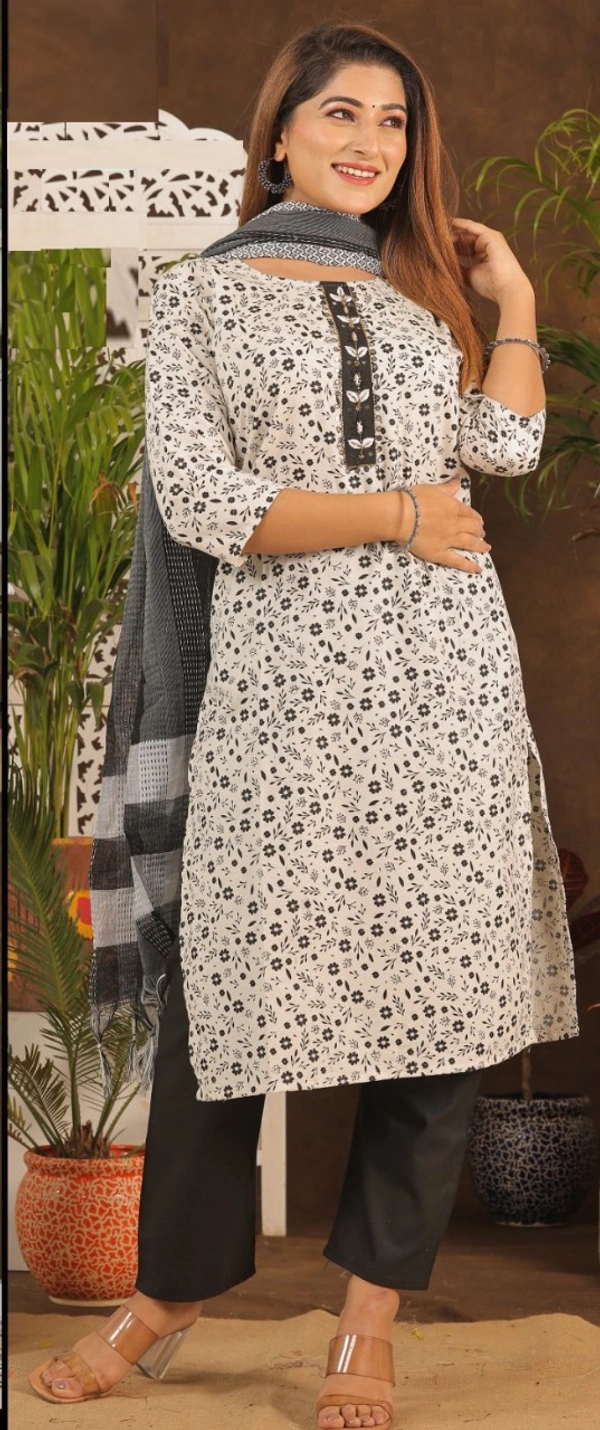 KDJ 2903 Beautiful Cotton Kurti Set  - M-38