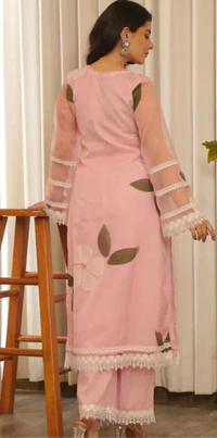 KDJ 2902 COTTON KURTI WITH PANT DUPATTA  - 38