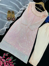 VRE 1012 Beautiful Party Wear Dress  - 42-XL