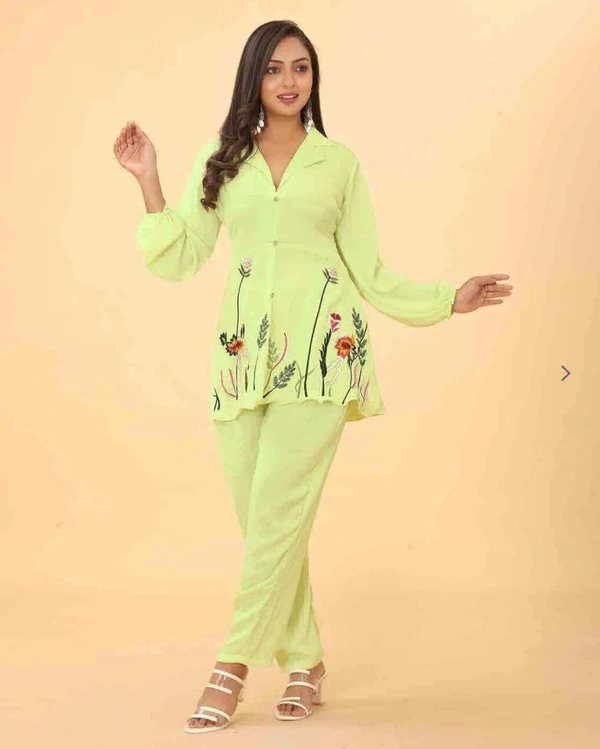 KD18 4118 CORD SET  - light green, S-36