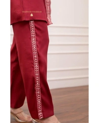 RPR 4114 REYON CORD SET  - Maroon, M-38