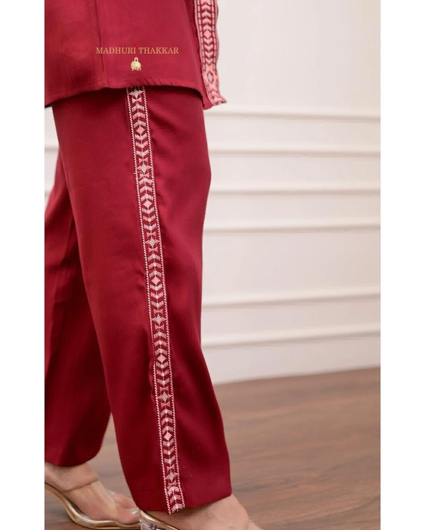 RPR 4114 REYON CORD SET  - Maroon, M-38