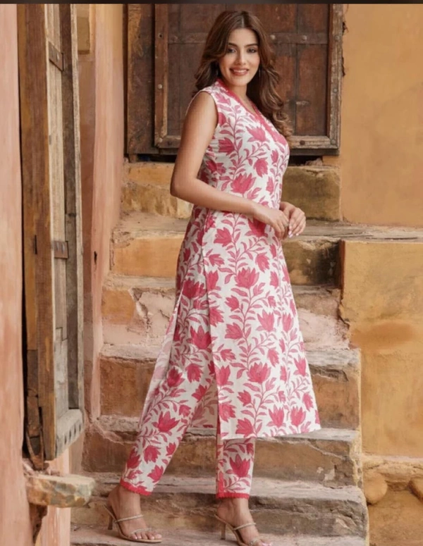 KDJ 2217 Summer Special Dress  - Red, L-40