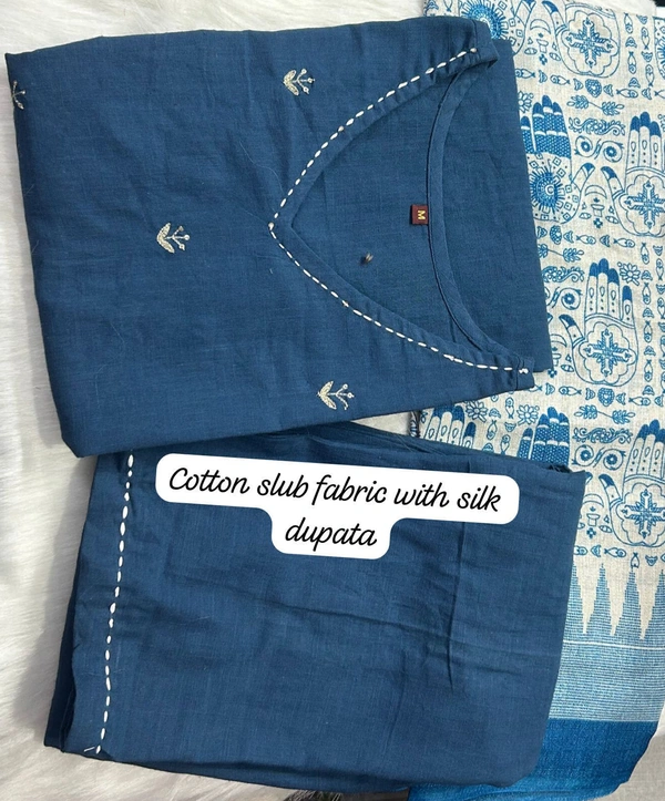 KDJ 1009 Beautiful Dress  - Blue, M-38