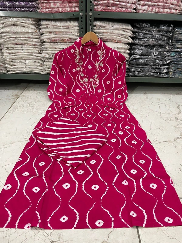 RPR 5045 Beautiful Kurti With Pant  - pink, M-38