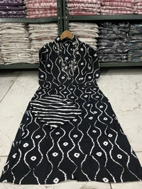 RPR 5045 Beautiful Kurti With Pant  - Black, M-38