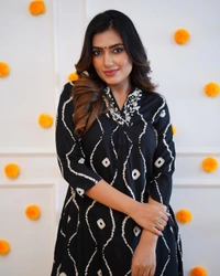 RPR 5045 Beautiful Kurti With Pant  - Black, L-40