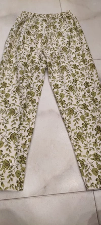 KDJ 4103 Cotton 3pcs Dress  - Green, 44