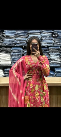 KDJ 1005 Anarkali Pattern Dress  - M-38