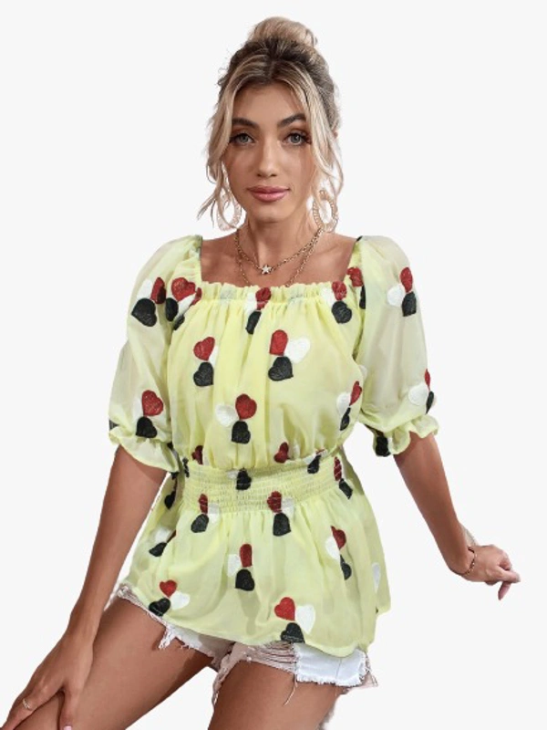 ARM SORRA TOP - Yellow, XL