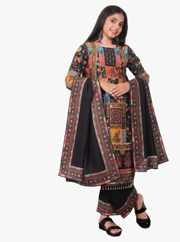 ARM Pakistani Suit  - Black, 26