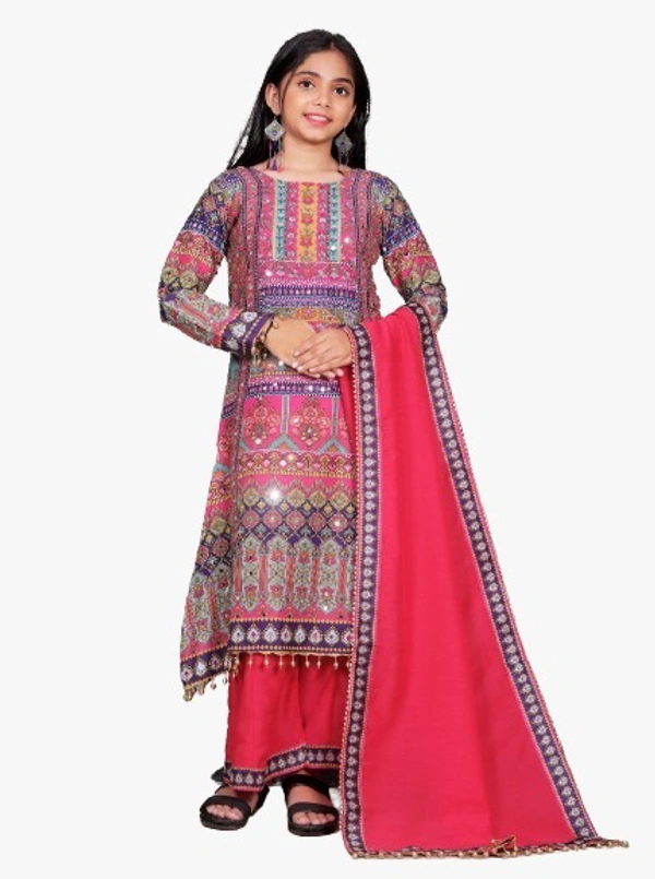 ARM Pakistani Suit  - Red, 30