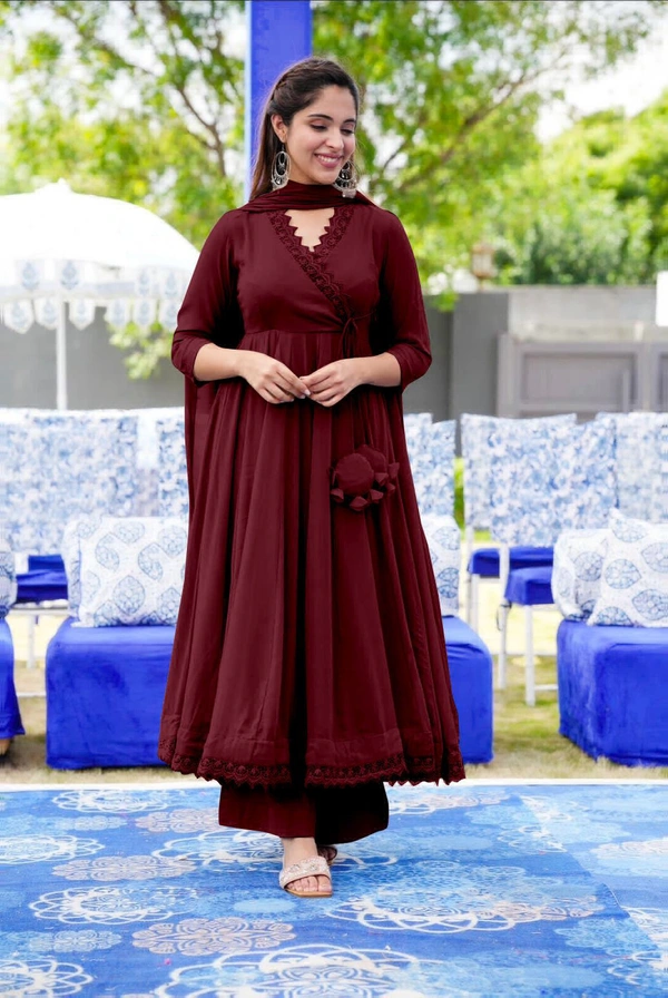 VRE Beautiful Floral Kurti Set  - XL-42