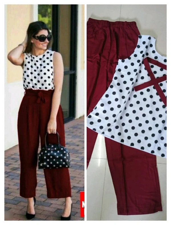 DSS 5166 ZARA DRESS  - Maroon, Xl-42