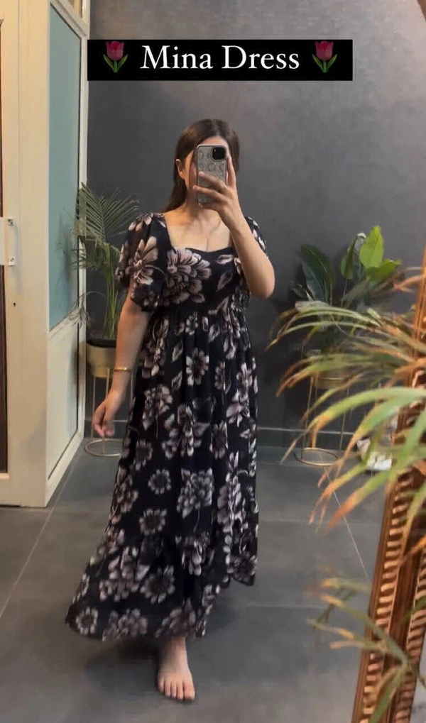 WDW 1001 Beautiful Maxi Dress  - L-40
