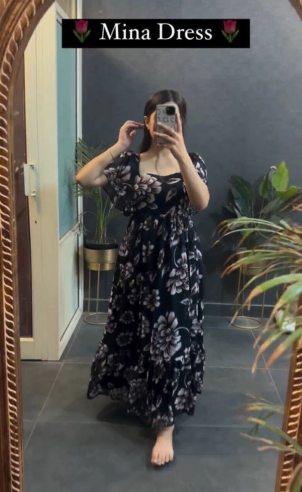 WDW 1001 Beautiful Maxi Dress  - L-40