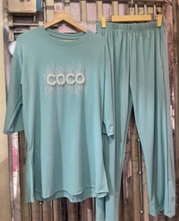 WSM 5193 Coco CORD SET  - pink, 42-XL