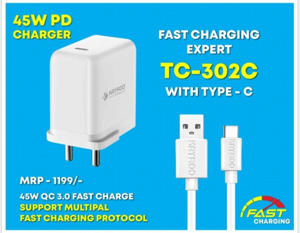 5210 Fast Charging Expert With C Type  - 1 PCS