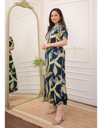 LKT 5228 Cotton Casual Dress  - 42-XL