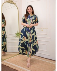 LKT 5228 Cotton Casual Dress  - 42-XL