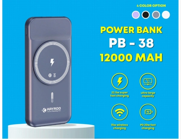 5247 Power Bank PB-38 - 1 PCS