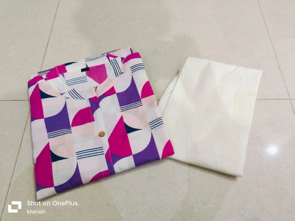 KDJ 5250 Cotton Cord Set  - pink, L-40