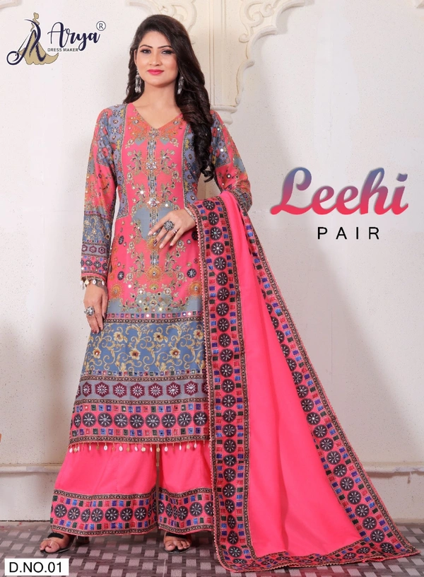 ARM 5253 LEEHI HEAVY FANCY PLAZZO PAIR - 42-XL