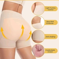 5255 Tummy Control Shaper 1 PCS (Large) - Peach