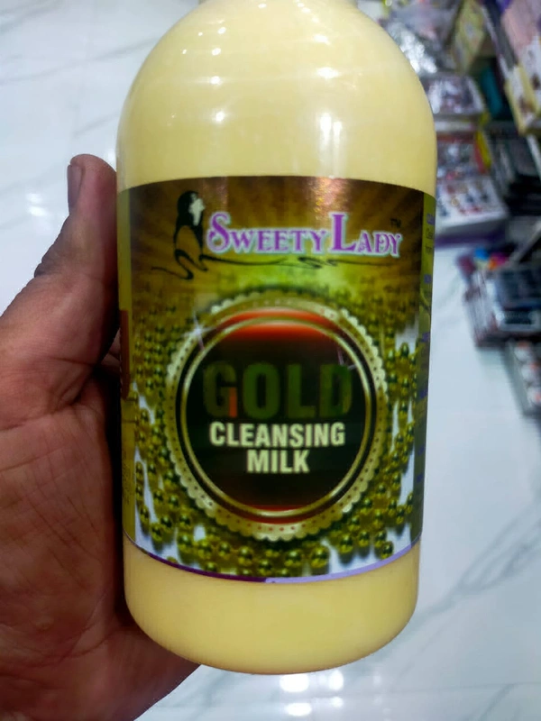 5256 GOLD CLEANSING MILK 500ml - Gold, 500ml