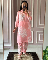 KDJ 5259 Beautiful Dress  - pink, M-38