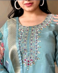 KDJ 5260 Party Wear Kurti Set  - XXL-44