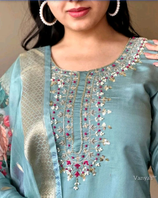 KDJ 5260 Party Wear Kurti Set  - XXL-44
