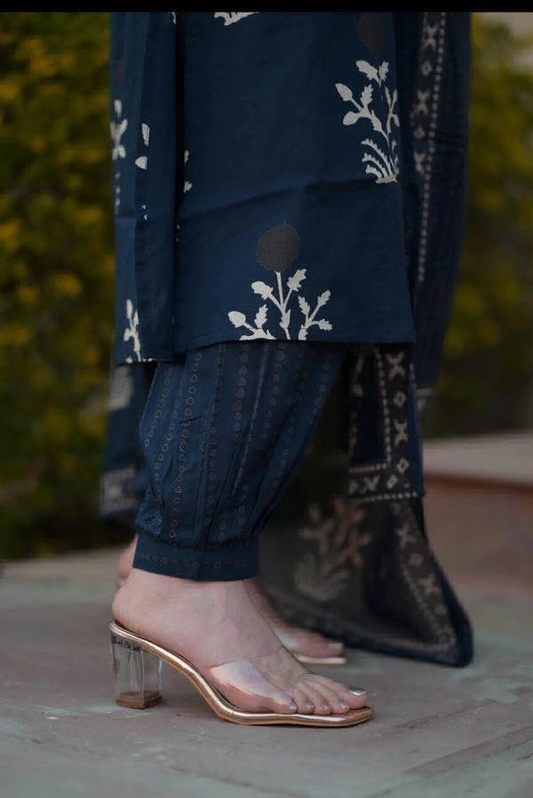 LKT 5284 Straight Kurti Plazo Pant And Dupatta  - L-40