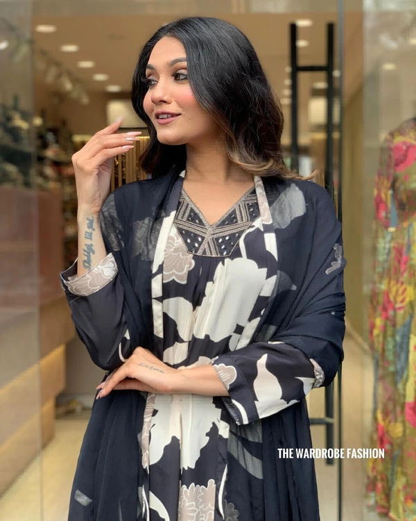 KDJ 5290 Beautiful Kurti Set  - L-40