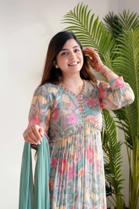 KDJ 5301 Beautiful Kurti Set  - L-40